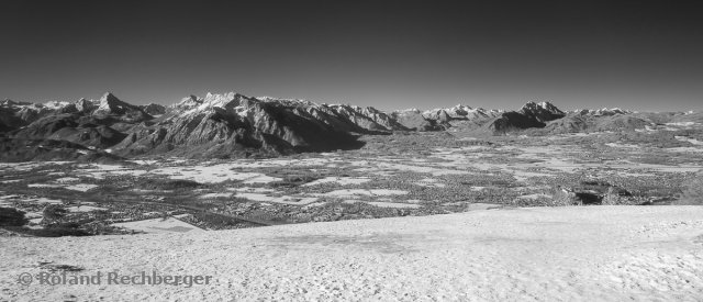 IR Foto Sbg. vom Gaisberg