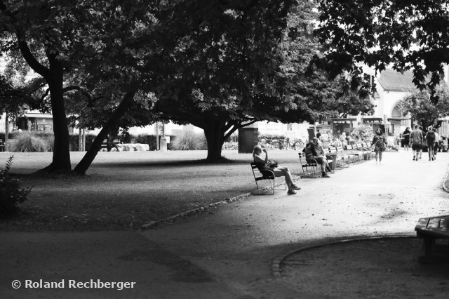 Strassenfotografie   im Park