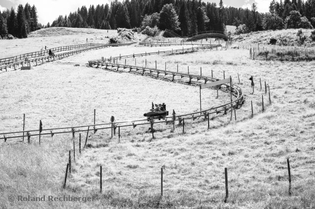 Infrarot Foto Rodlbahn Bad Klainkirchheim