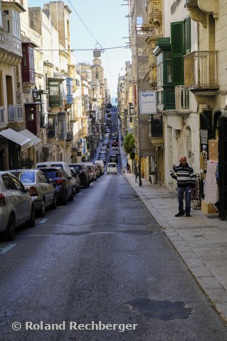 Teil der alten Strassen Malta