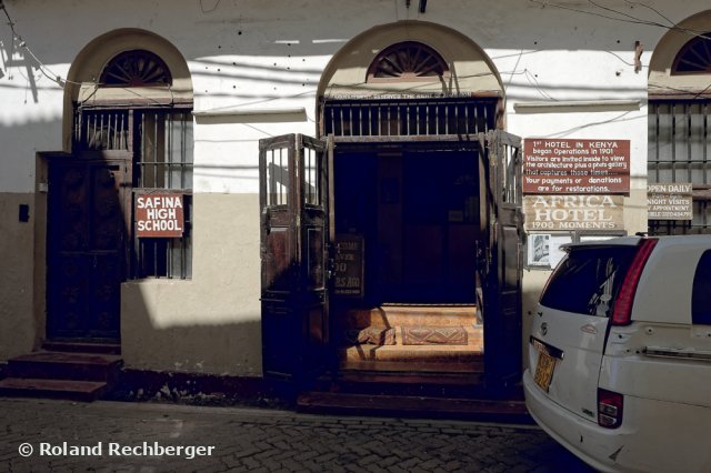 Das erste u. älteste Hotel in Mombasa