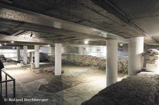 Im Domgrabungsmuseum Salzburg